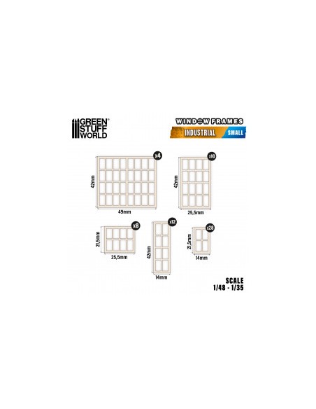 Ventanas Industriales - Pequeñas