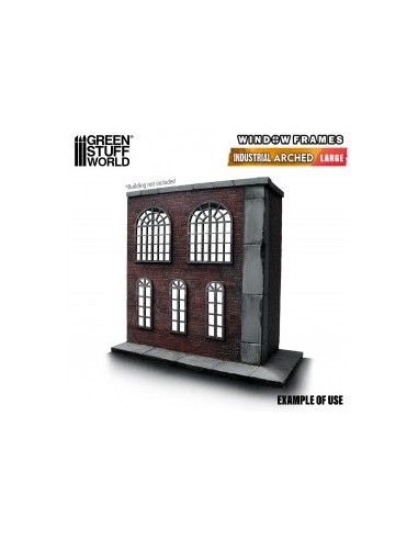 Ventanas Industriales en arco - Grandes