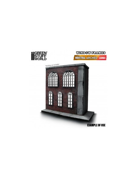 Ventanas Industriales en arco - Grandes (tipo 2)