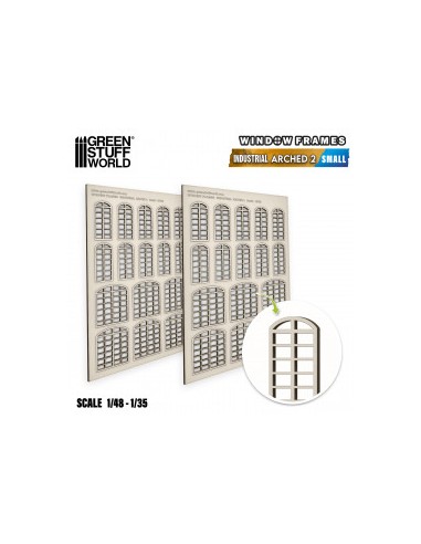 Ventanas Industriales en arco - Pequeñas (tipo 2)
