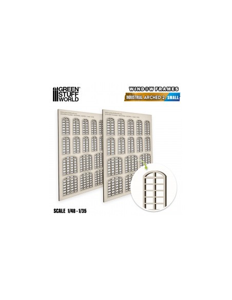 Ventanas Industriales en arco - Pequeñas (tipo 2)