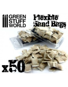 SACOS DE AENA FLEXIBLES - 50 UNID.