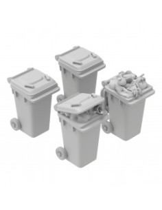 CUBO DE BASURA DE PLASTICO