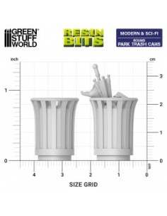 PAPELERAS DE PARQUE REDONDAS 2