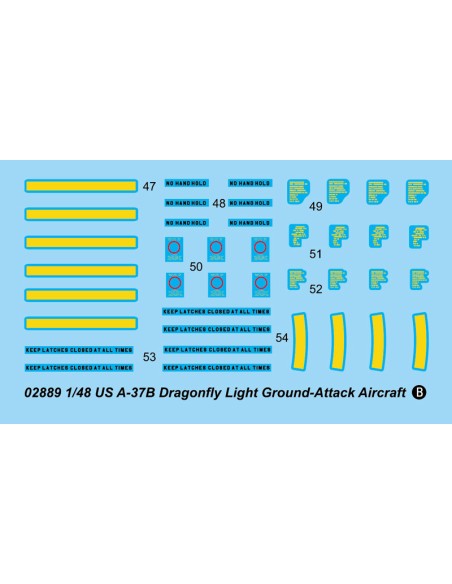 A-37B Dragonfly Light Ground-Attack Aircraft
