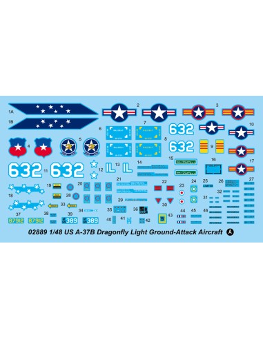 A-37B Dragonfly Light Ground-Attack Aircraft