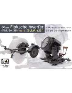 60cm Flakscheinwerfer Flak-Sw 36 mit Sd.Ah.51