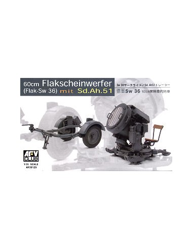 60cm Flakscheinwerfer Flak-Sw 36 mit Sd.Ah.51