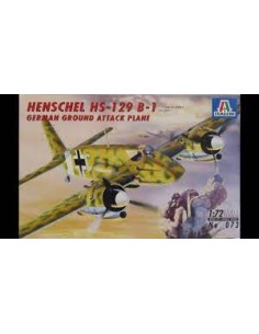Henschel Hs-129 B-1 German ground attack plane