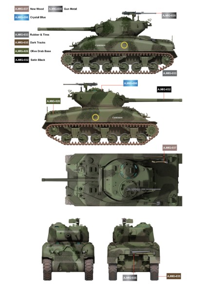 Sherman M4A1 76W