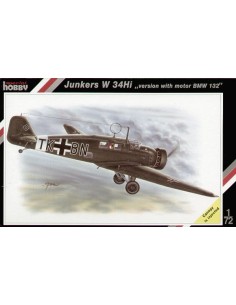 Junkers W34 Hi with motor BMW 132