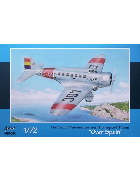 Northrop Delta Over Spain