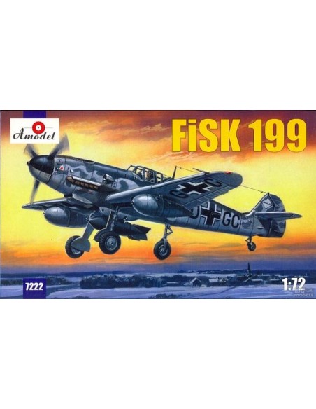 Messeschmitt FiSK-199 WWII German figther