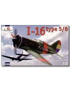 Polikarpov I-16 type 5/6 Soviet WW2 Fighter (Russian and...