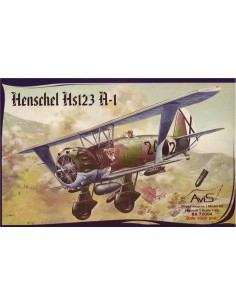 German light bomber Henschel HS-123 A-1