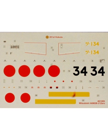 Mitsubishi A6M2b Type 21 Zero