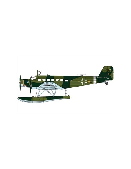German hydro-plane Junkers Ju52-3M dos versiones
