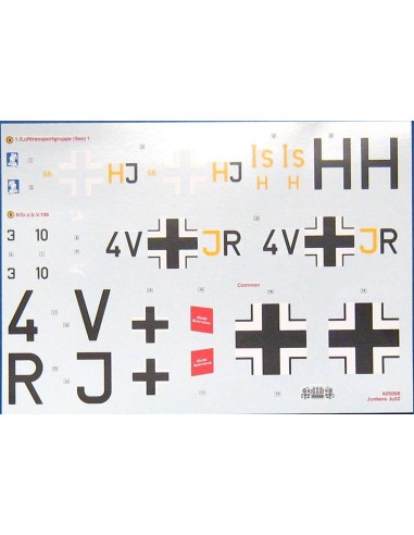 German hydro-plane Junkers Ju52-3M dos versiones