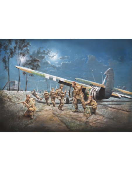 AS.51 Horsa Mk.I with British Paratroops