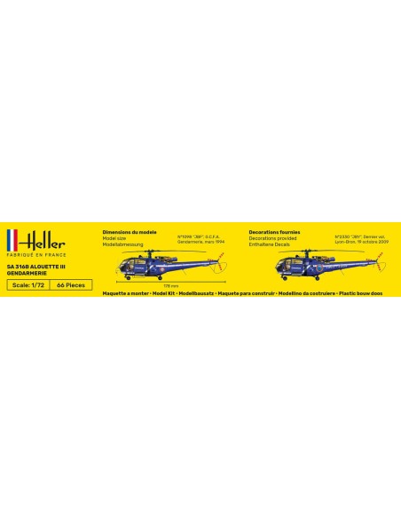 SA 316B Alouette III Gendarmerie