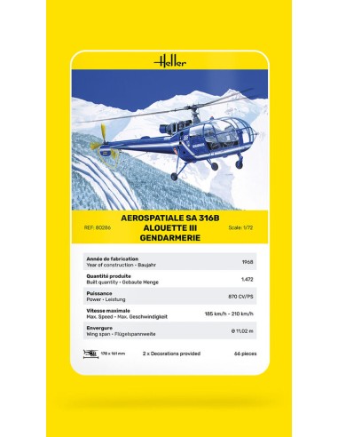 SA 316B Alouette III Gendarmerie