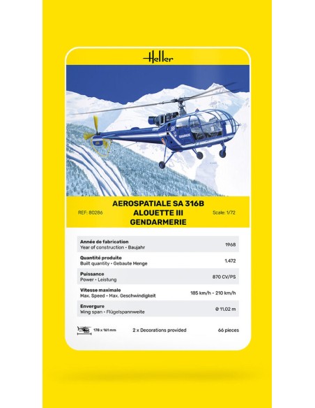 SA 316B Alouette III Gendarmerie