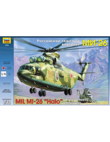 Mil MI-26 Soviet Heavy Helicopter "HALO"