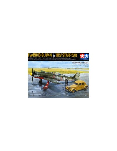 Focke-Wulf Fw190 D-9 JV44 And Citroen Traction 11CV Staff Car