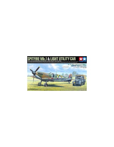 Supermarine Spitfire Mk.I With Light Utility Car 10HP Set