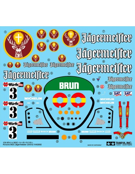 Porsche 962C Jagermeister