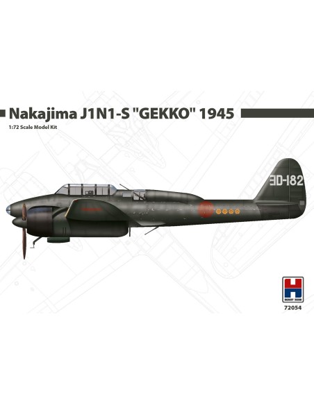 Nakajima J1N1-S "GEKKO" 1945