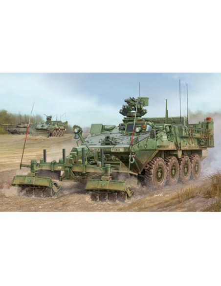 M1132 Stryker Engineer Squad Vehicle w/LWMR-Mine Roller/SOB