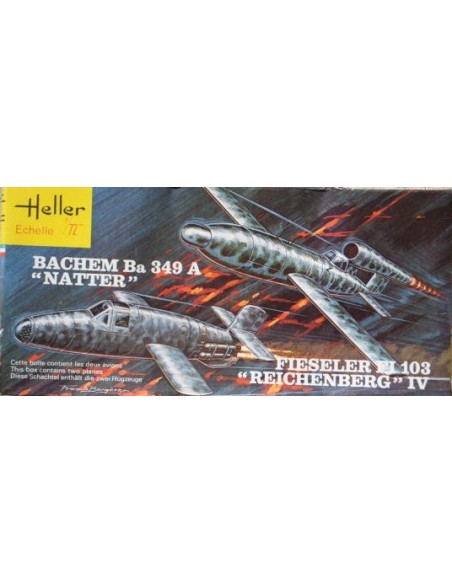 BACHEM Ba 349A "NATTER" & FIESELER FI103 "REICHENBERG" IV LEER DESCRIPCION