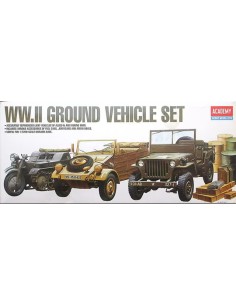 WW.II Ground Vehicle Set