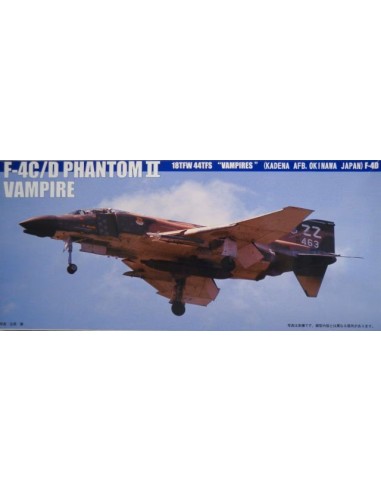 F-4C/D Phantom II Vampire 18TFW 44TFS "Vampires" (Kadena AFB. Okinawa Japan) F-4D