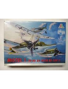 Mistel 1 Ju-88 A-4 with Bf-109 F