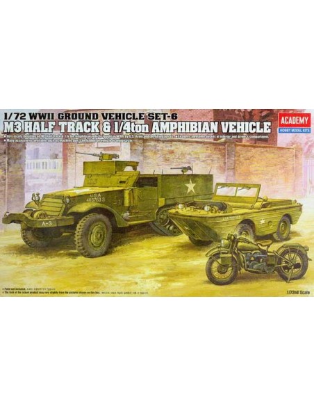 M3 Half Track & 1/4ton Amphibian Vehicle