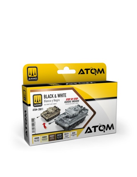 ATOM Set Técnica del Blanco y Negro