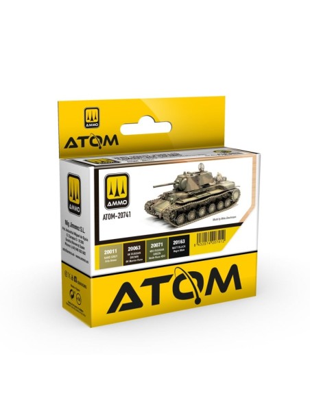 ATOM Set colores Camouflaje Vehículos Soviéticos WWII