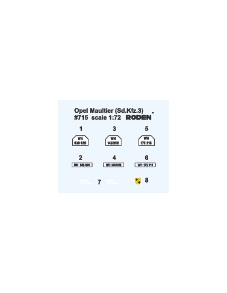 Opel BLITZ Maultier Semi-Truck