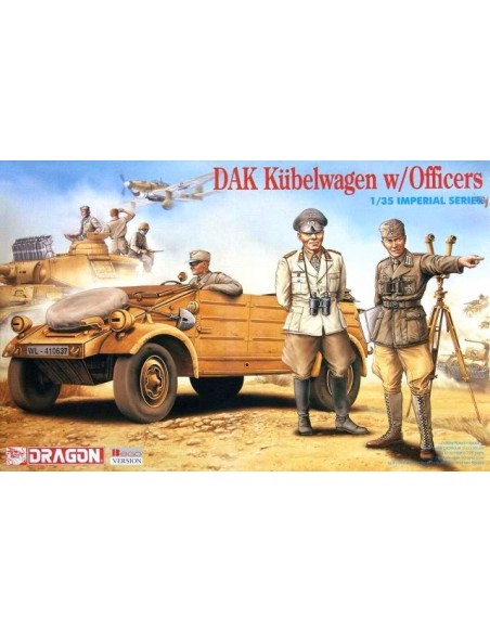 DAK Kübelwagen w/Officers
