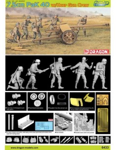 7.5cm PaK 40 w/Heer Gun Crew