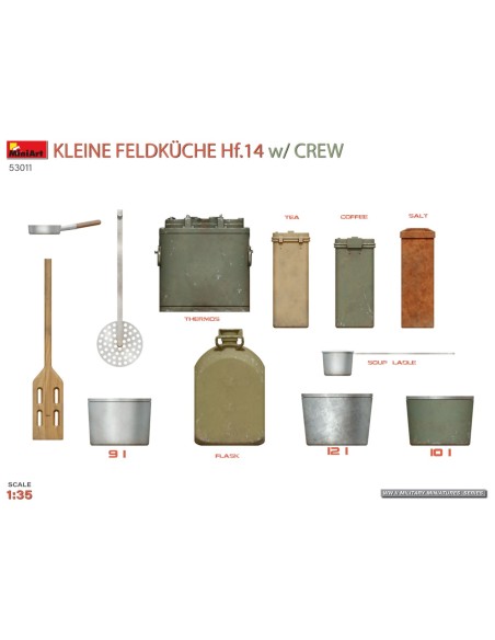 Kleine Feldkuche Hf. 14 with Crew