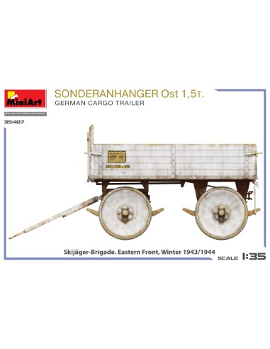 Sonderanhanger Ost 1.5t. German Cargo Trailer