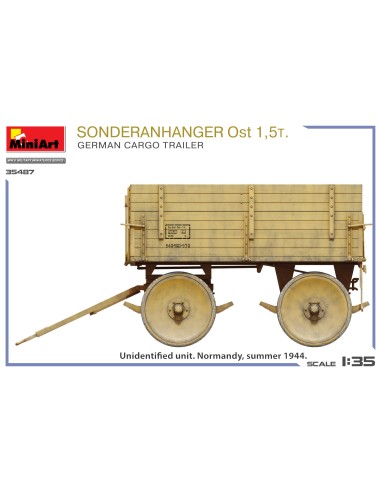 Sonderanhanger Ost 1.5t. German Cargo Trailer