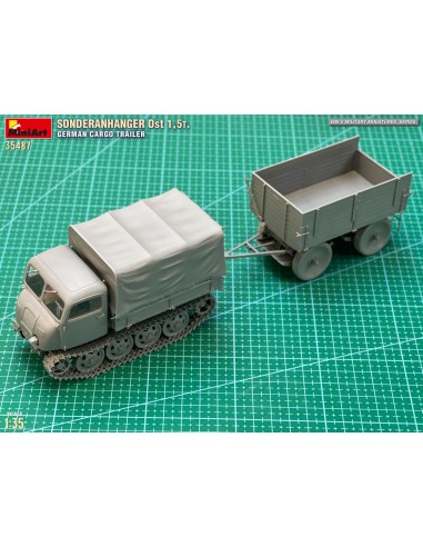 Sonderanhanger Ost 1.5t. German Cargo Trailer