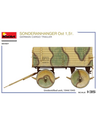 Sonderanhanger Ost 1.5t. German Cargo Trailer