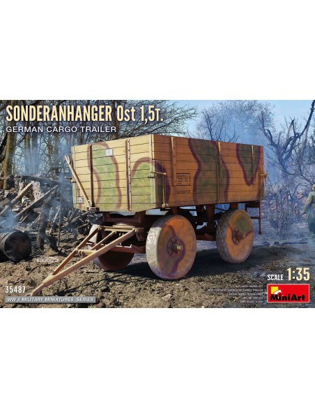 Sonderanhanger Ost 1.5t. German Cargo Trailer