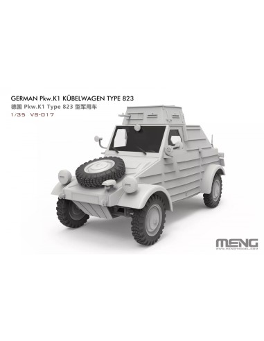 German Pkw.K1 Kubelwagen Type 823