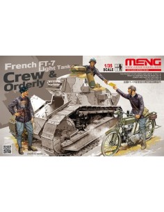 French FT-17 light tank crew & ordery